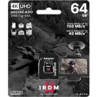 Karta pamięci Goodram microCard IRDM 64 GB + Adapter