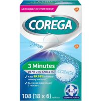 Tabletki Corega 3 Minuty do czyszczenia protez zębowych 6 szt.