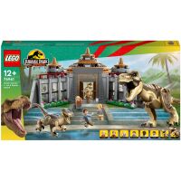 Klocki LEGO Jurassic World Centrum dla odwiedzających: atak tyranozaura i raptora 76961