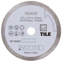Tarcza diamentowa Worx WA6075