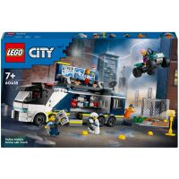 Klocki LEGO City Policyjna ciężarówka z laboratorium kryminalnym 60418