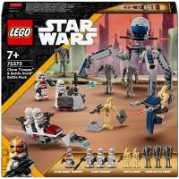 Klocki LEGO Star Wars Zestaw bitewny z żołnierzem armii klonów i droidem bojowym 75372