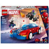 Klocki LEGO Marvel Wyścigówka Spider-Mana i Zielony Goblin 76279