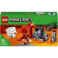 Klocki LEGO Minecraft Zasadzka w portalu do Netheru 21255
