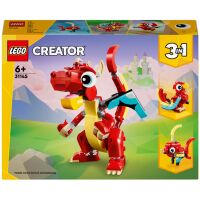 Klocki LEGO Creator 3w1 Czerwony smok 31145