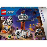 Klocki LEGO City Stacja kosmiczna i stanowisko startowe rakiety 60434