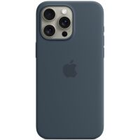 Etui silikonowe Apple Case z MagSafe do iPhone 15 Pro Max Storm Blue