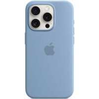 Etui silikonowe Apple Case z MagSafe do iPhone 15 Pro Winter Blue
