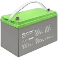 Akumulator żelowy Qoltec Deep Cycle 12V 100Ah