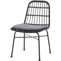 Krzesło Halmar K401 Czarny/popielaty