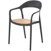 Krzesło Halmar K530 Czarny/naturalny
