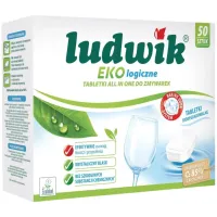 Tabletki ekologiczne do zmywarek Ludwik All in One 50 szt.
